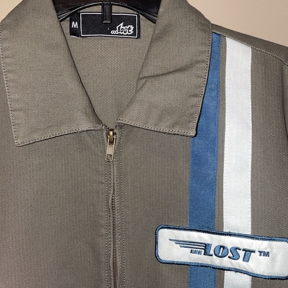 Lost Enterprises Army Green Jacket Men’s Size M - Picture 3 of 7